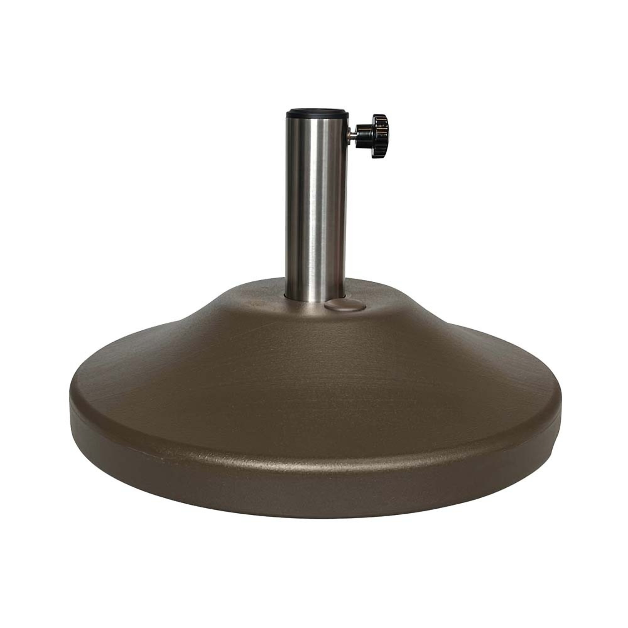 US Weight, Premium 50 lb Capacity Fillable Umbrella Base for Patio Table (Bronze), Included (qty.) 1, Model# FUB50BZE